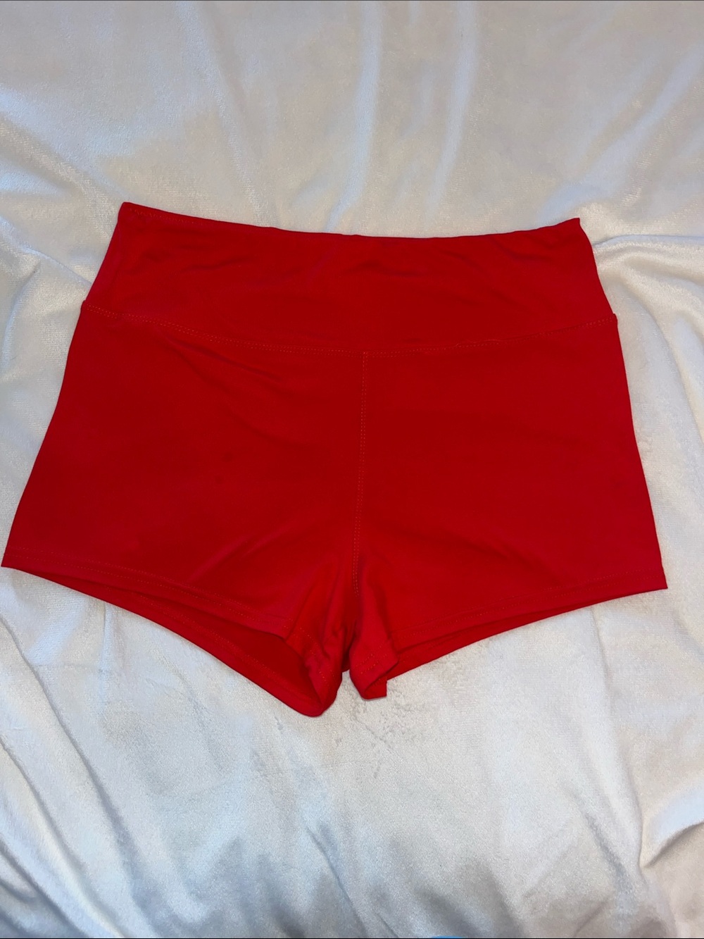 Women’s Red Active Shorts